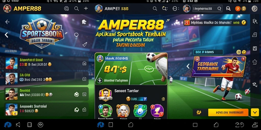 Screenshot gameplay AMPER88 menampilkan aktivitas taruhan yang seru.
