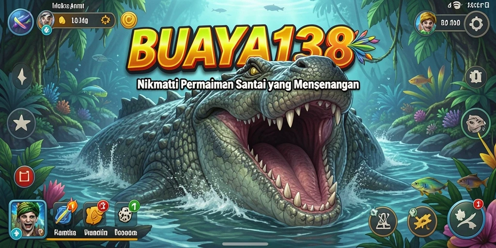 Tampilan gameplay BUAYA138 yang santai dan menyenangkan.