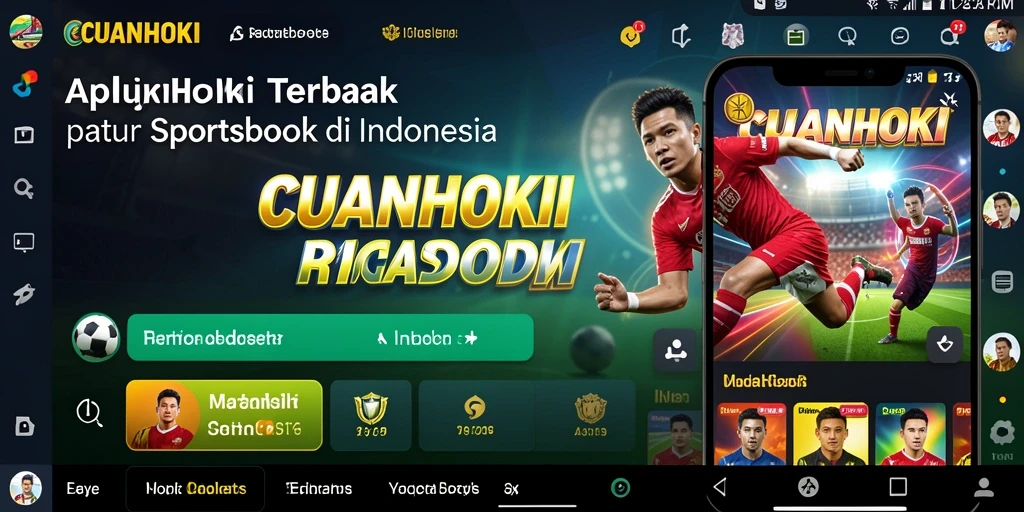Screenshot menarik gameplay taruhan olahraga di CUANHOKI.