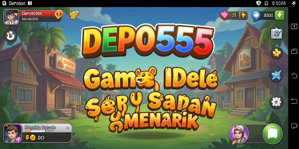 Tampilan gameplay DEPO555 yang menarik dan interaktif.