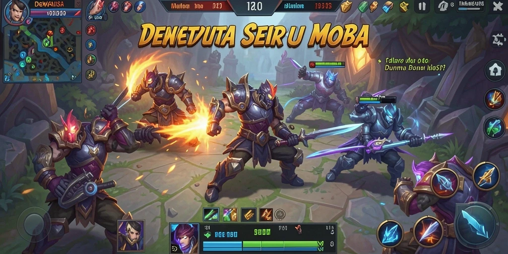 Screenshot menarik gameplay seru DEWANUSA.