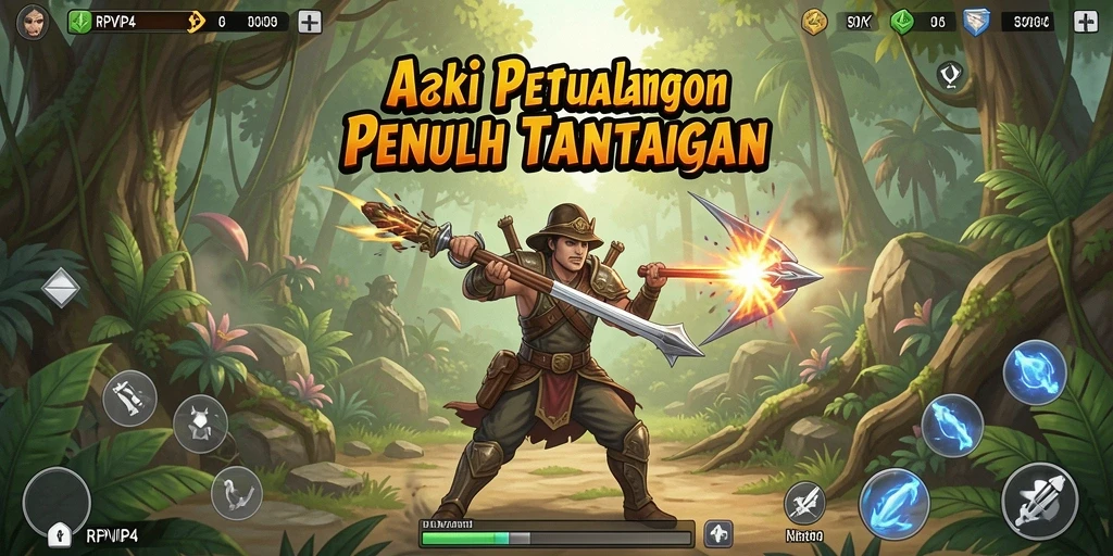 Tampilan gameplay RPVIP4 yang penuh aksi dan seru.