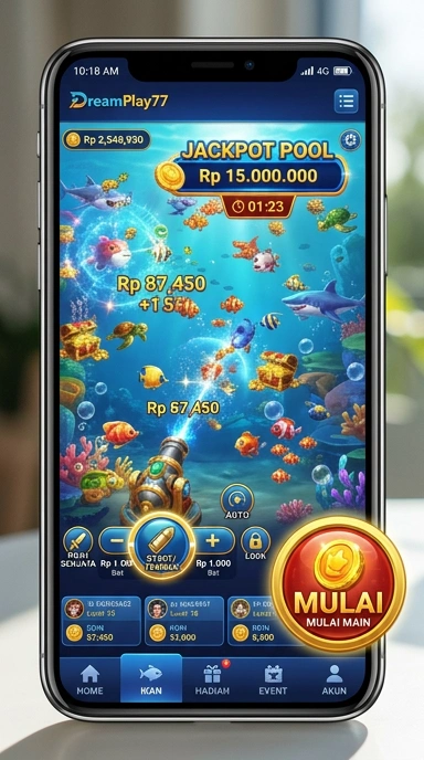 Pengguna menikmati pengalaman pengunduhan yang cepat dan aman di dreamplay77.